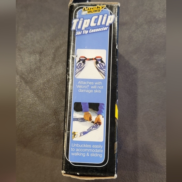 Tip Clip Kids Ski Clips for Downhill Skis - Picture 8 of 9